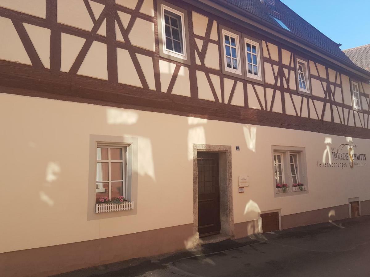 Ferienwohnung, Weingut Trockene Schmitts Randersacker Dış mekan fotoğraf